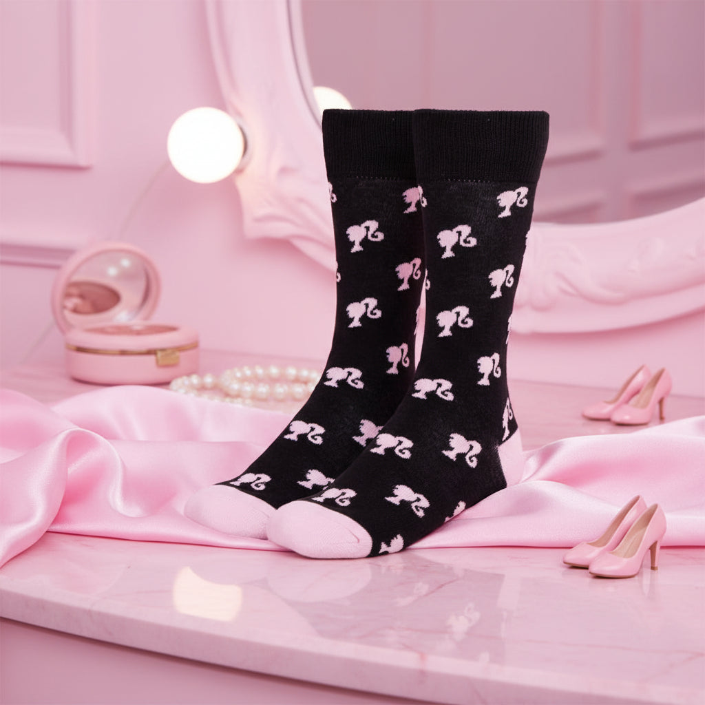 (Précommande) Chaussettes hautes pour femmes Barbie 36/43