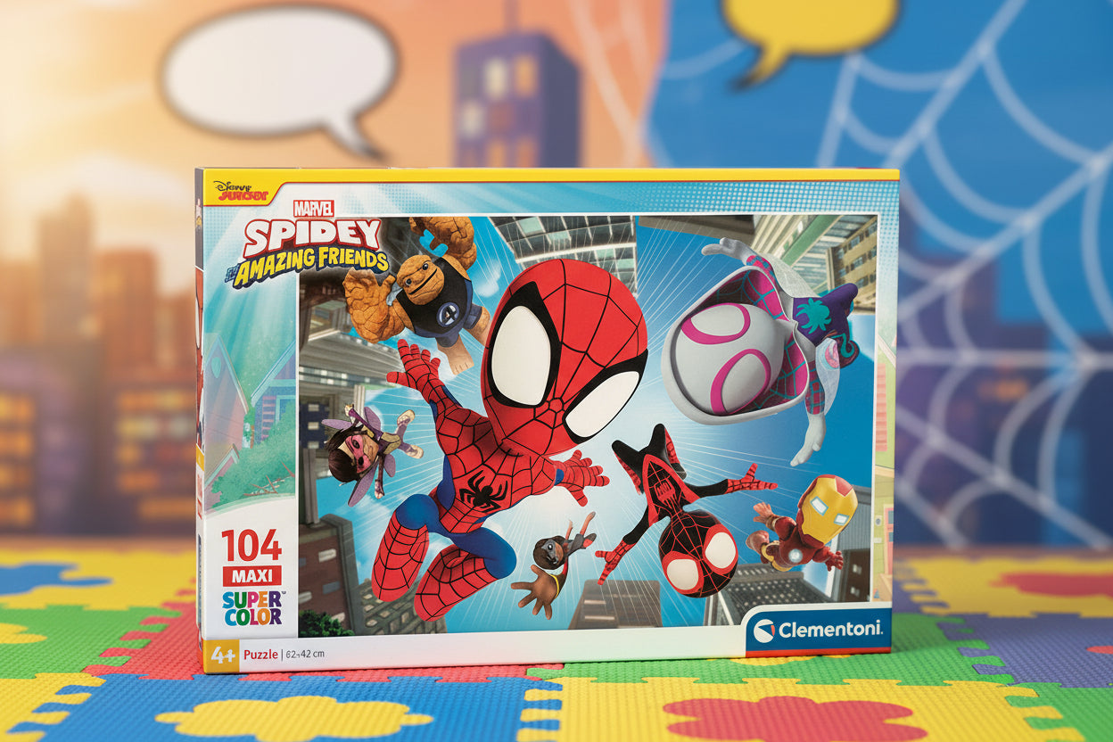 (Précommande) Puzzle maxi Spiderman Spidey 104 pièces Clementoni