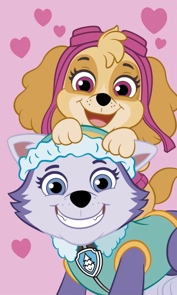 (Précommande) Serviette de toilette 30x50cm Pat patrouille