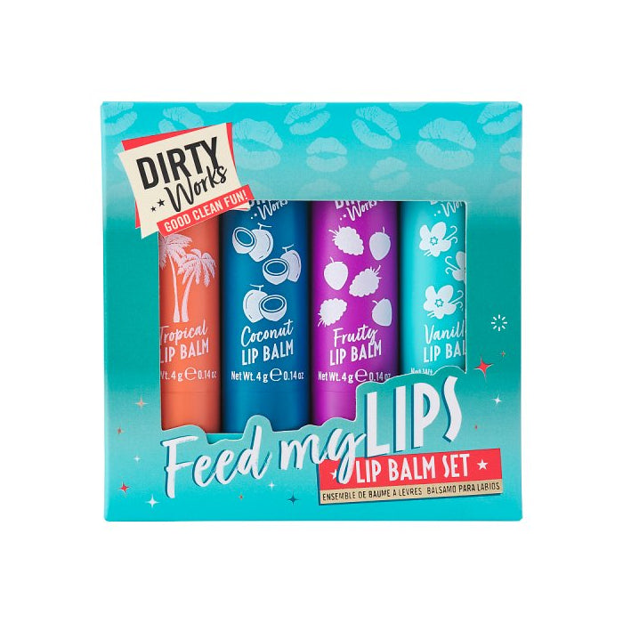 Coffret 4 baumes à lèvres