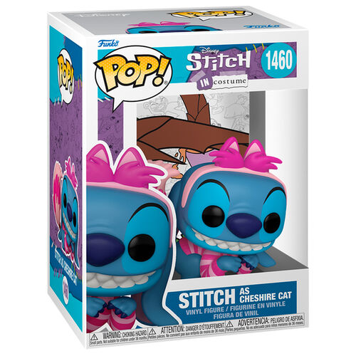 (Précommande) Figurine POP Disney Stitch en Chat du Cheshire