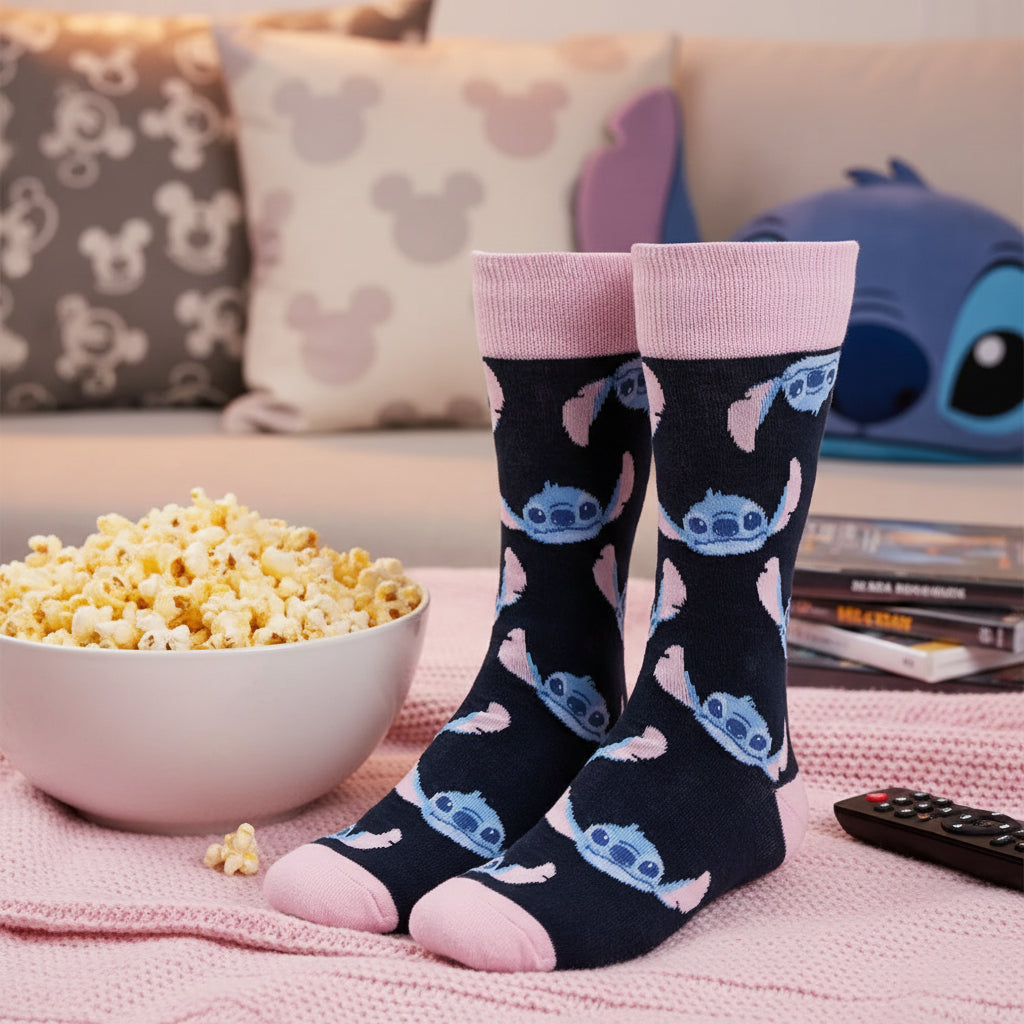 (Précommande) Chaussettes hautes pour femmes Disney Lilo et Stitch 36/43
