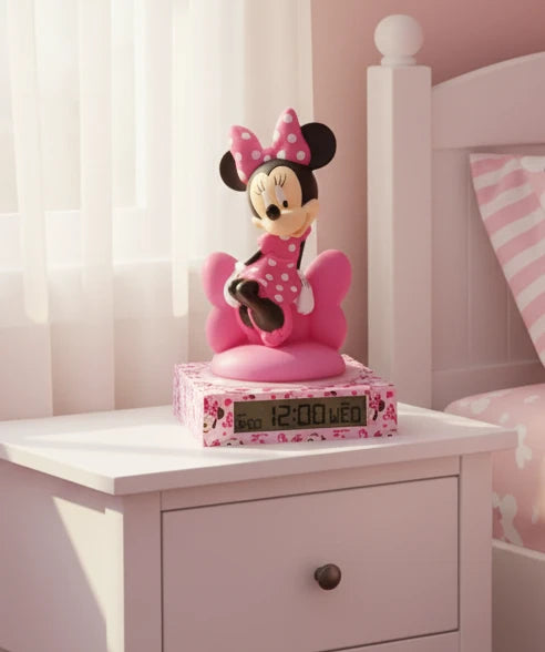 (Précommande) Lampe et réveil 3D Disney Minnie
