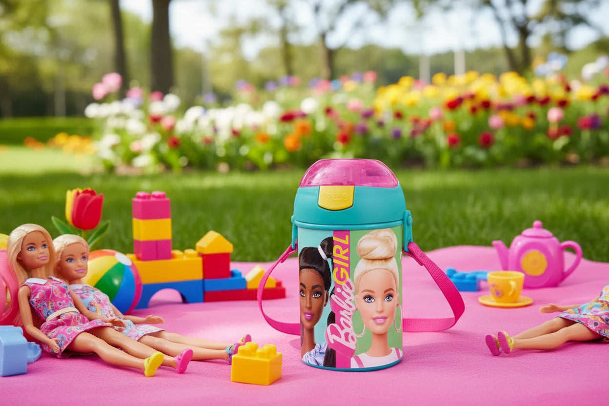 (Précommande) Gourde avec paille Barbie 450ml