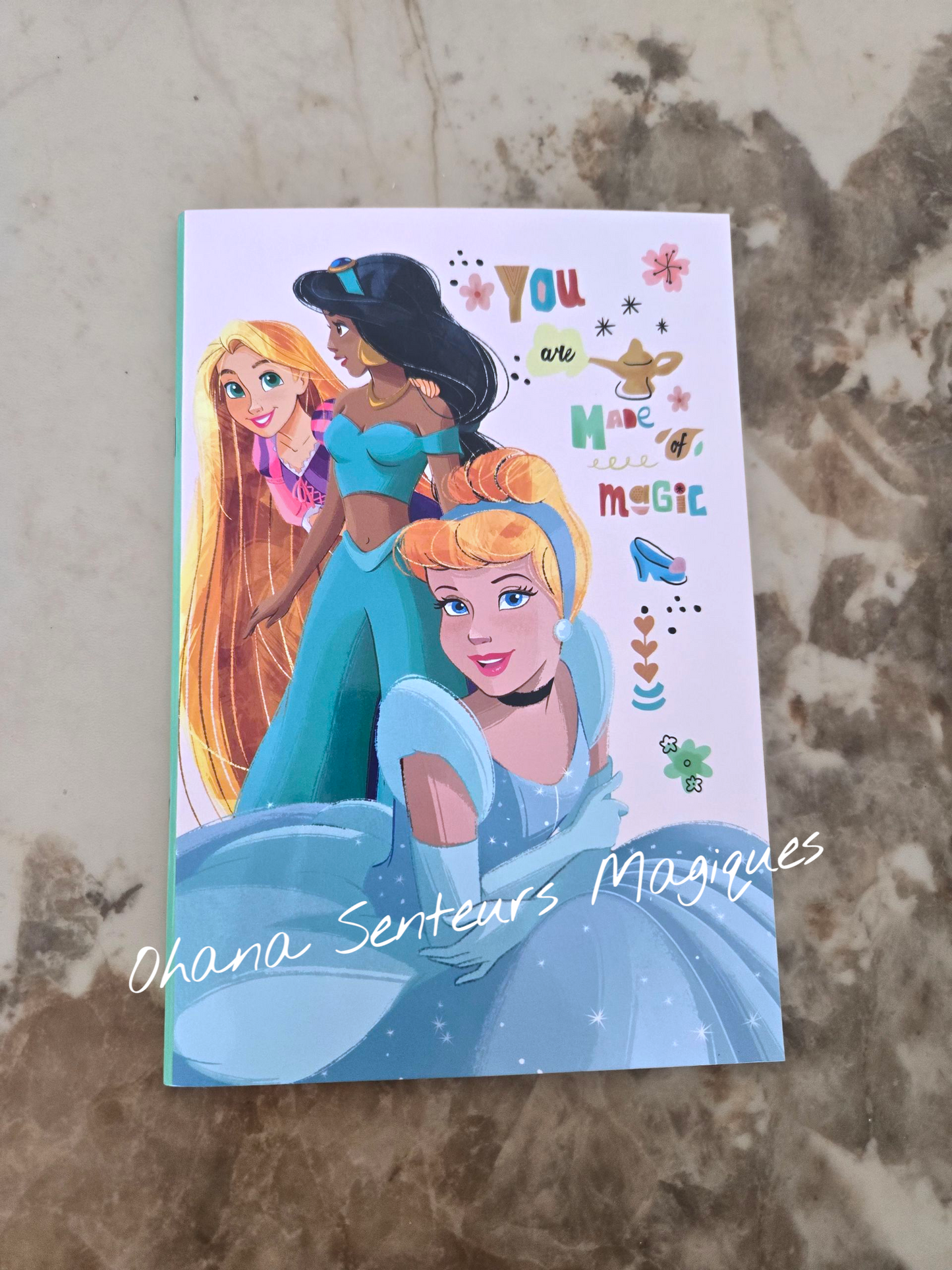 Cahier ligné 40 feuilles B/5 - Princesses