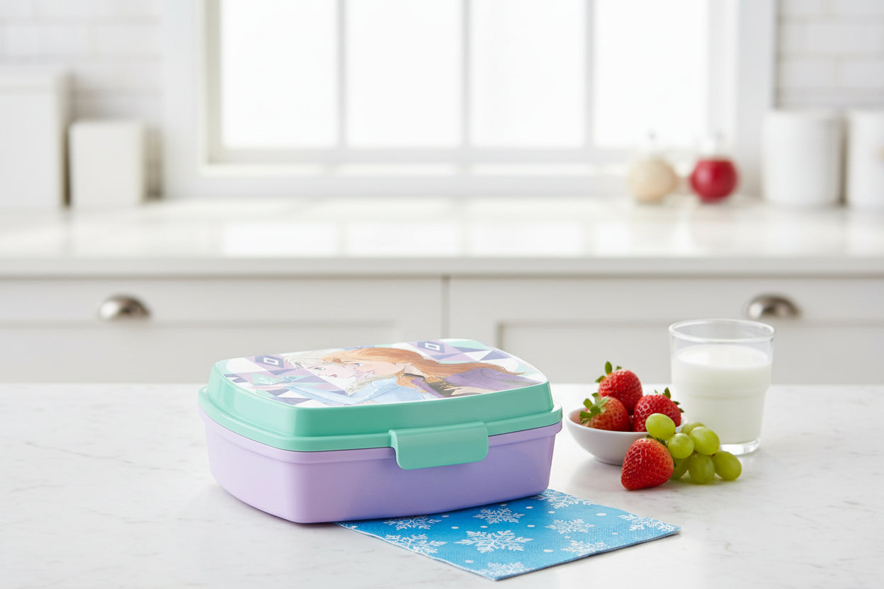 (Précommande) Boîte à sandwich en plastique amusante Reine des neiges