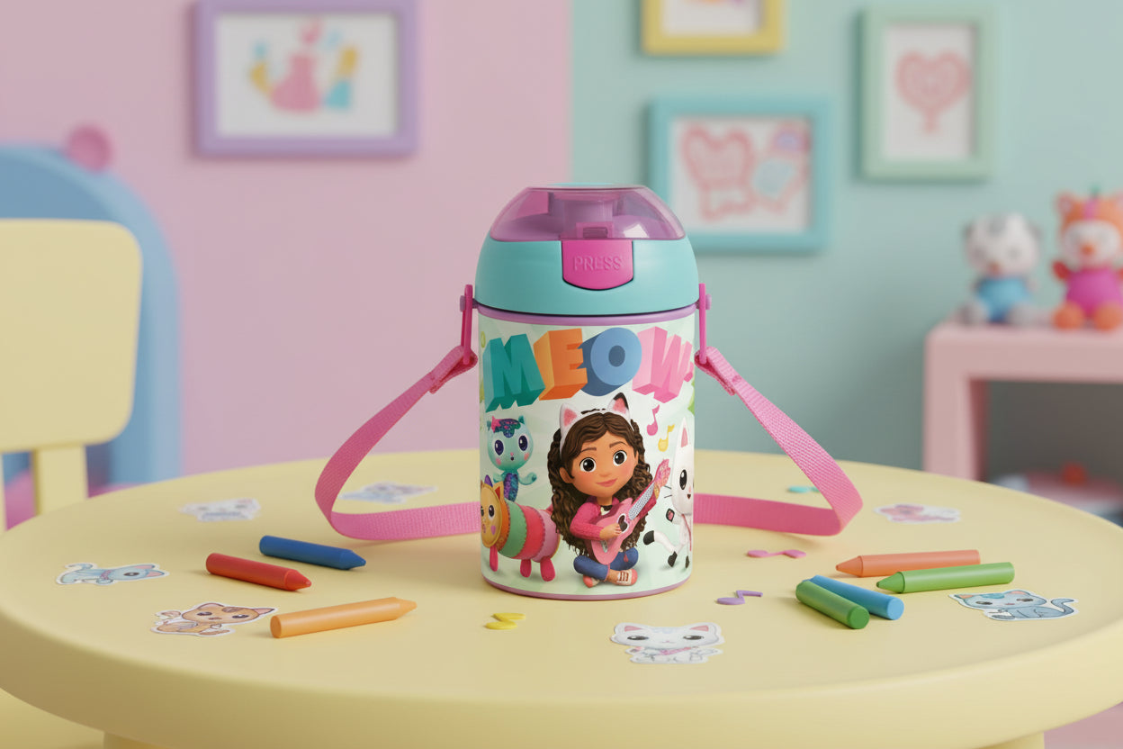 (Précommande) Bouteille avec paille Gabby 450ml