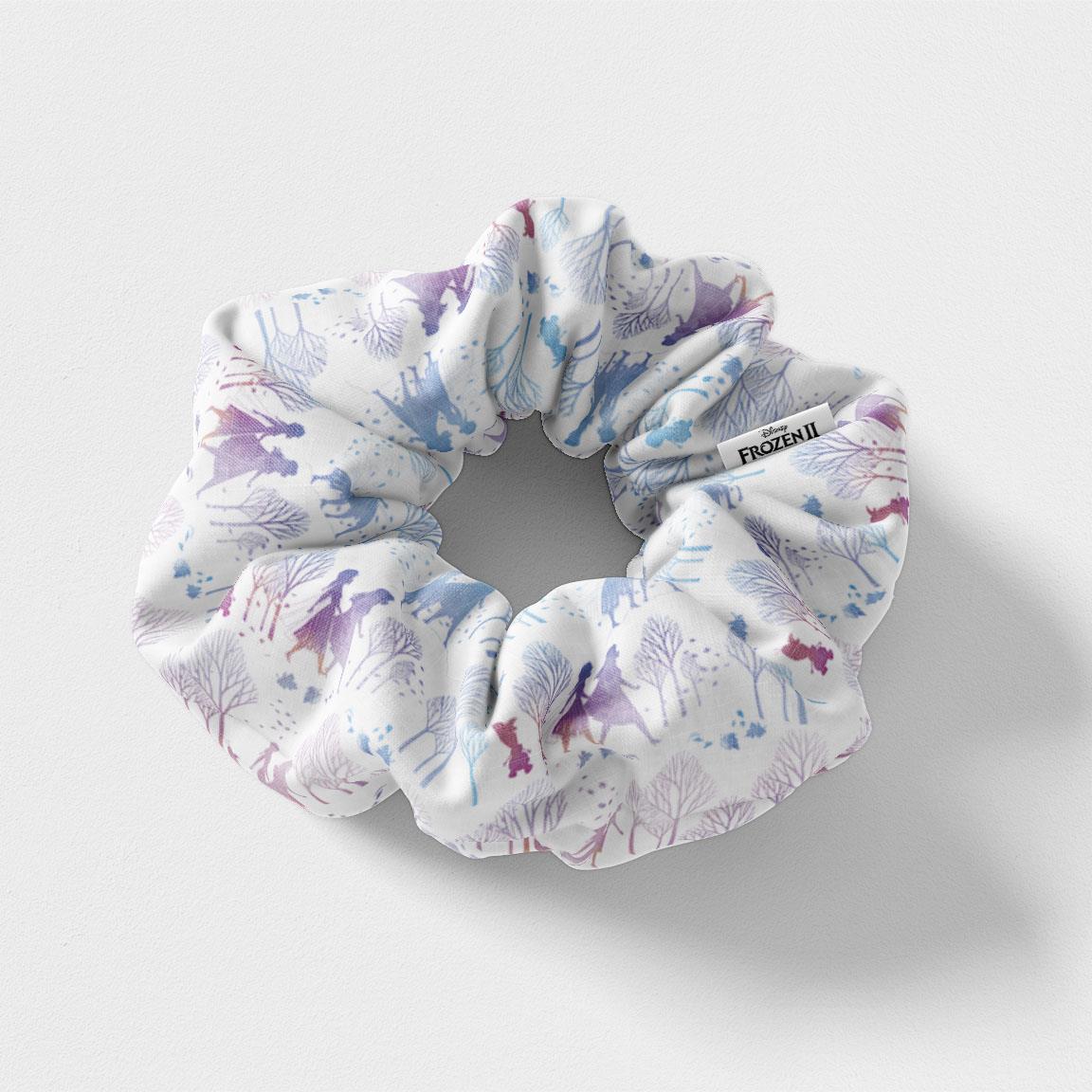 Lot de 5 chouchous en tissu - Reine des neiges