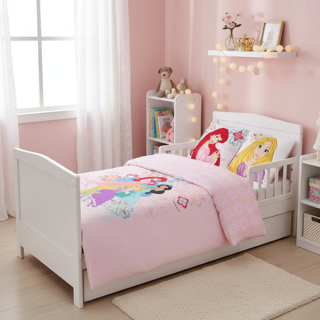 (Précommande) Parure de lit bébé Princesses
