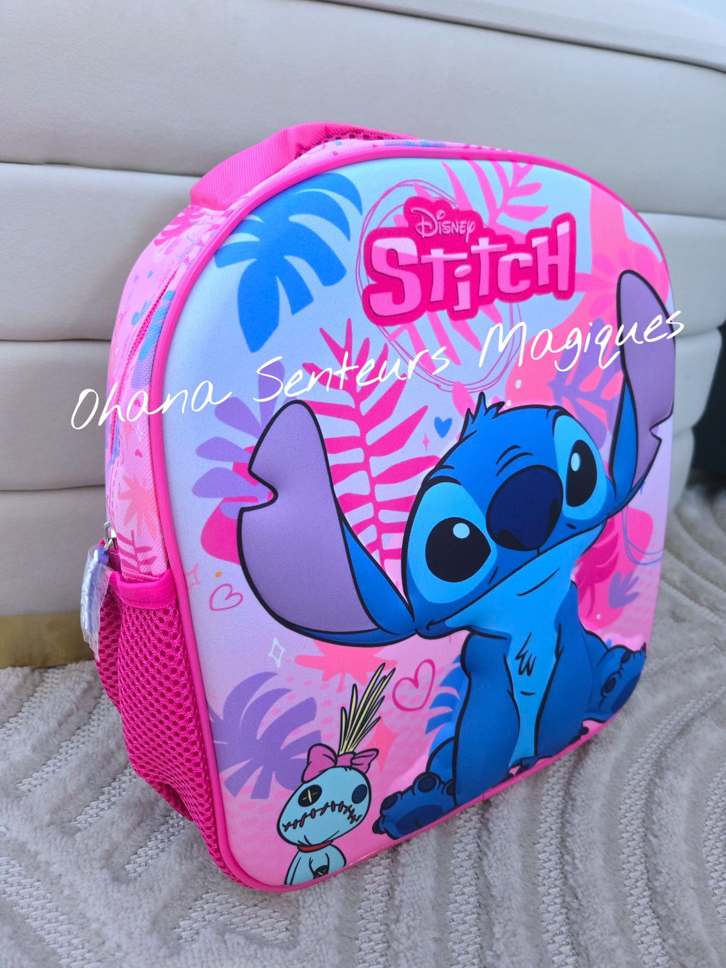 Sac à dos 3D 30cm - Stitch