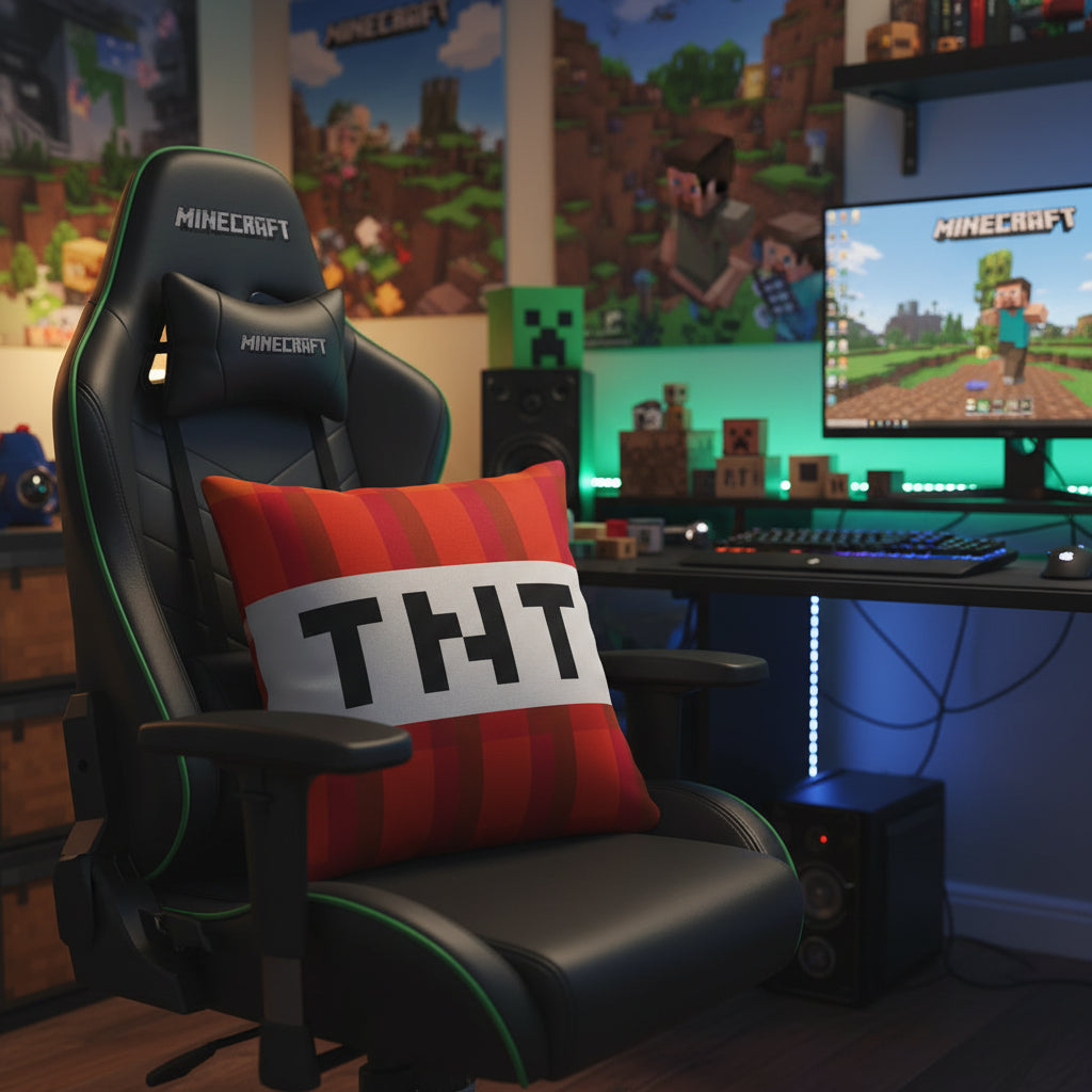 (Précommande) Coussin décoratif Minecraft
