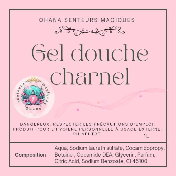 Gel douche de Luxe - Charnel 1L
