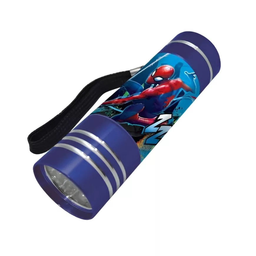 (Précommande) Lampe de poche LED bleue Spiderman