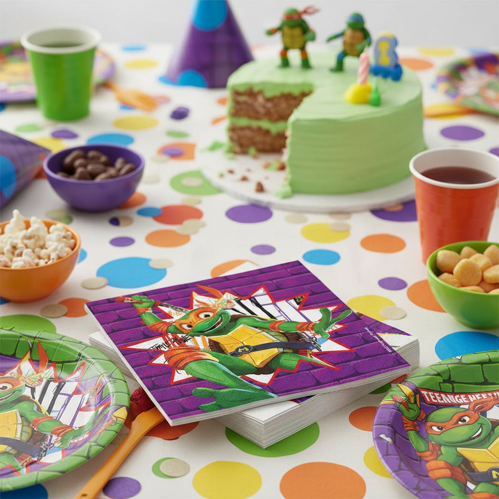 (Précommande) Serviettes en papier Tortues Ninja 20 pièces