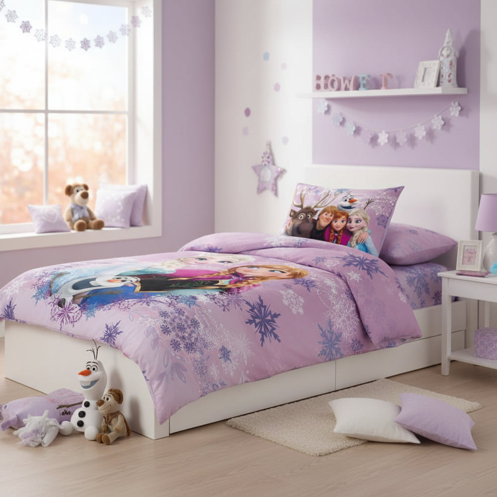 (Précommande) Parure de lit bébé Reine des neiges