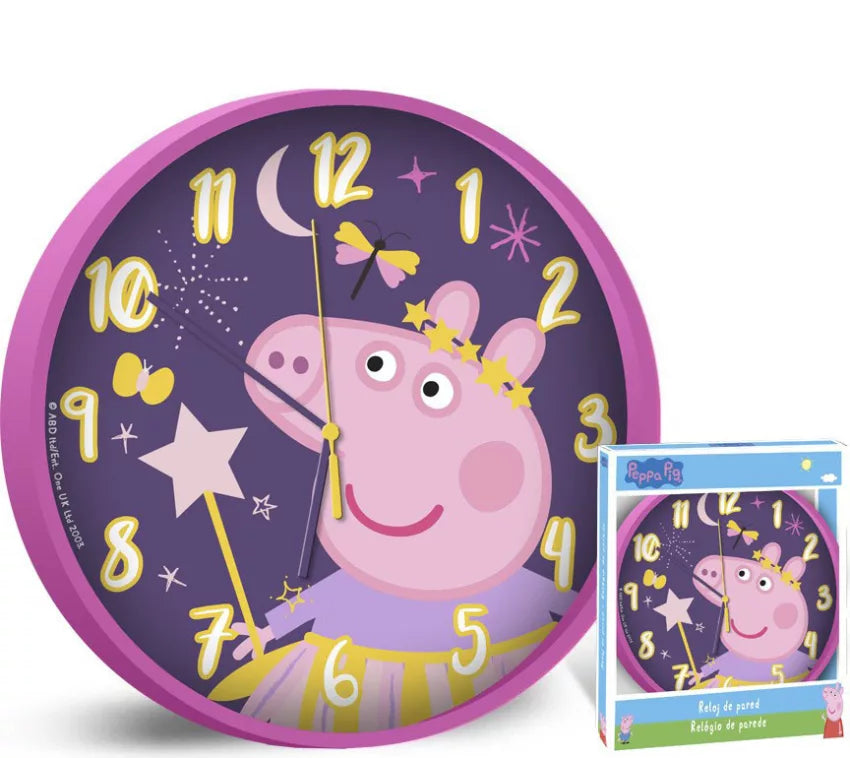 Horloge murale Peppa Pig 25 cm