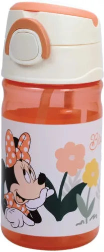 (Précommande) Bouteille en plastique Minnie avec crochet 350 ml
