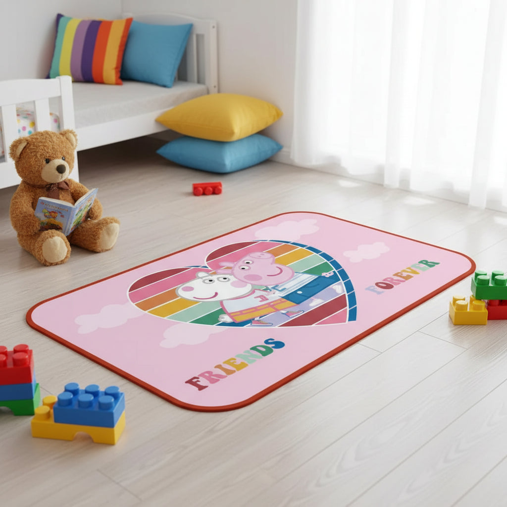 (Précommande) Tapis de salle de bain 40x70 cm Peppa Pig