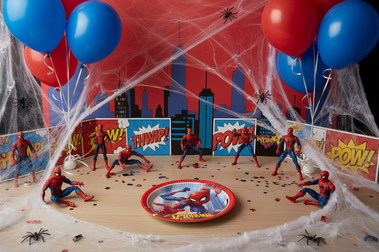 (Précommande) Assiettes en carton Spiderman 20cm