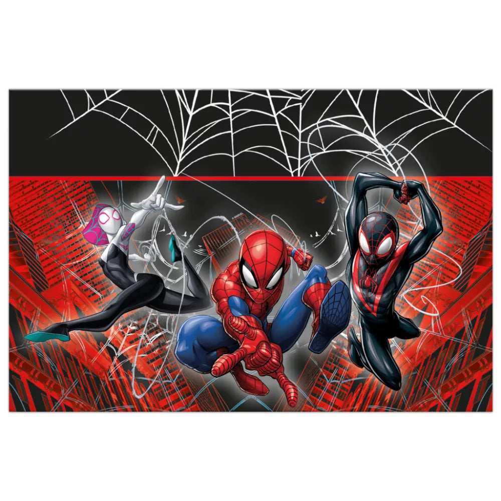 Nappe en plastique Spiderman