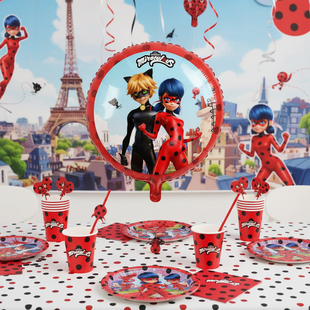 (Précommande) Ballon aluminium 45cm LadyBug