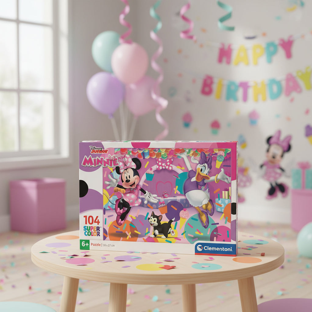 (Précommande) Disney Minnie Confettis Puzzle Clementoni 104 pièces