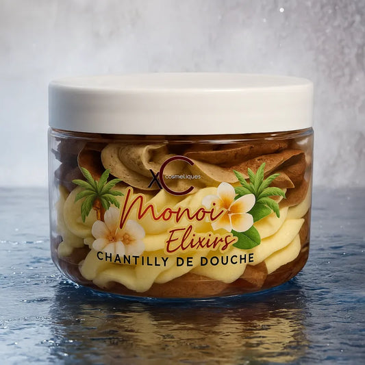 Chantilly de douche Monoï & élixir Caramel 100g
