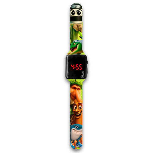 Montre numérique LED Brainrot
