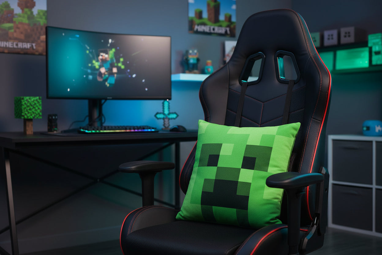 (Précommande) Coussin décoratif Minecraft