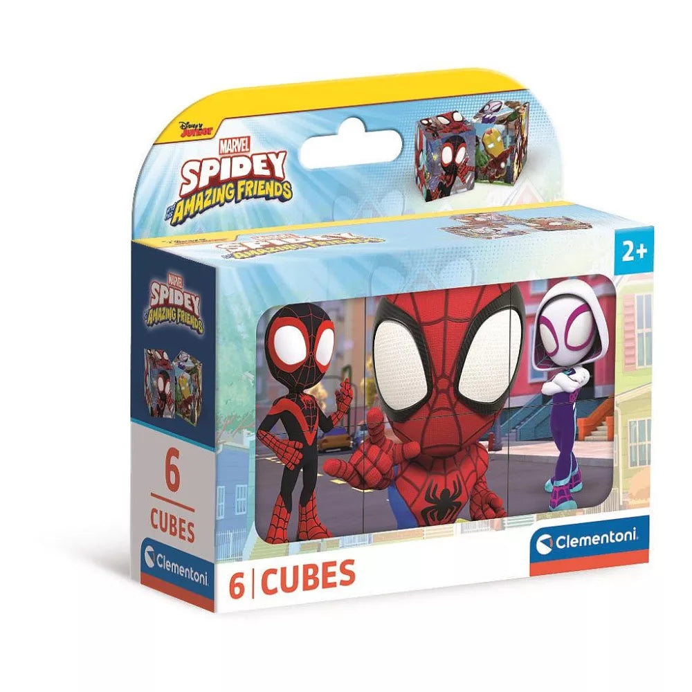 Puzzle 6 cubes Spidey