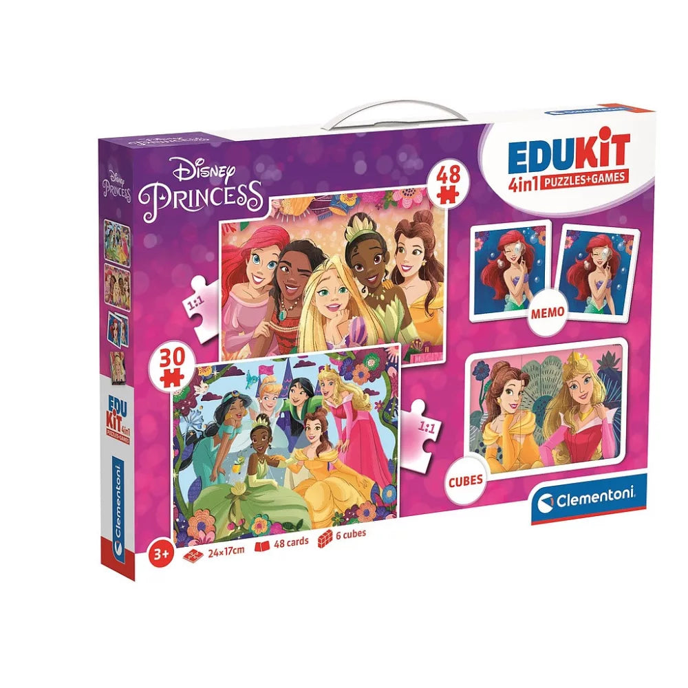 Collection de jeux Disney Princesses 4 en 1
