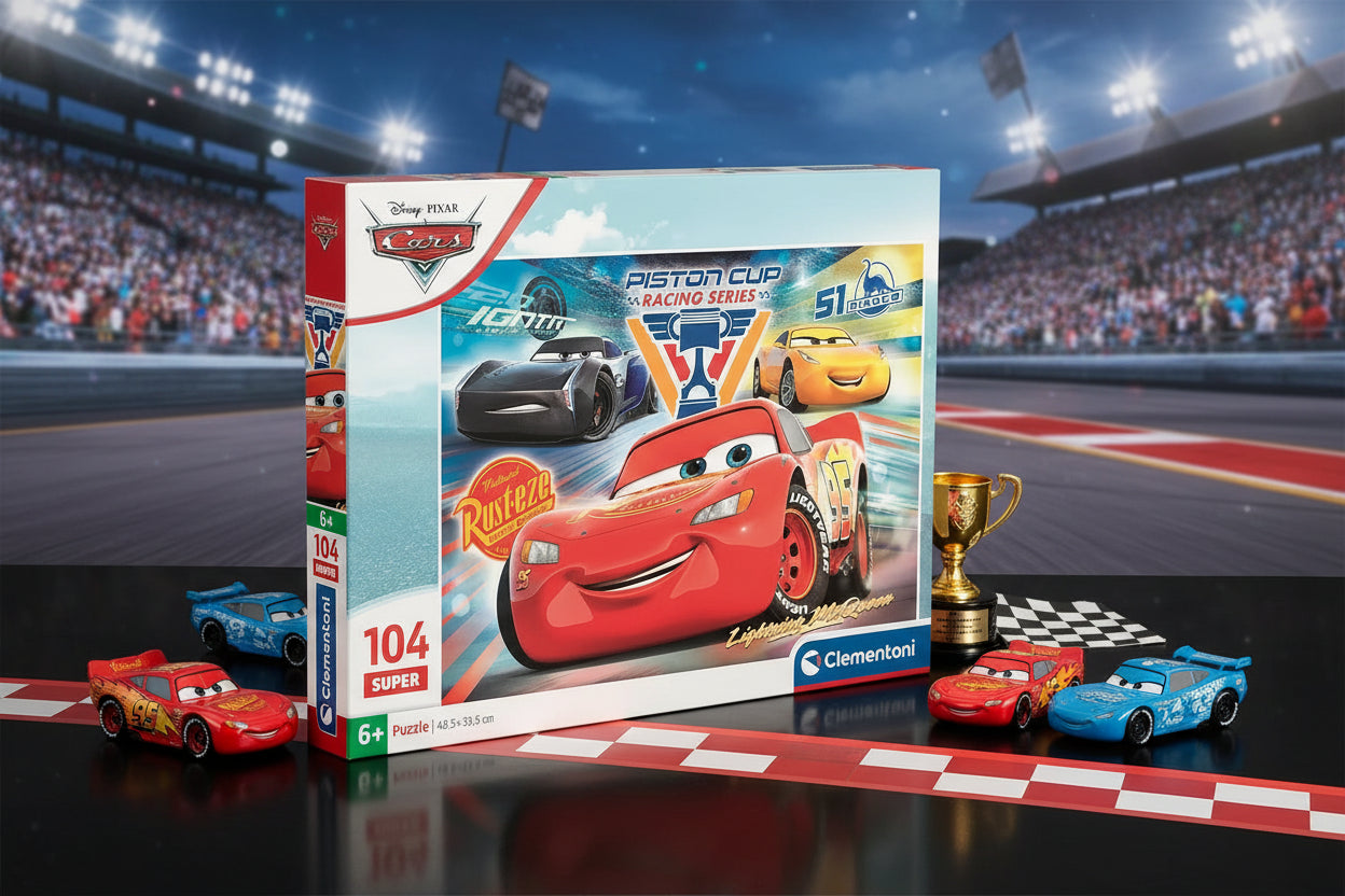 Puzzle Clementoni 104 pièces Disney Cars – Ohana Senteurs Magiques