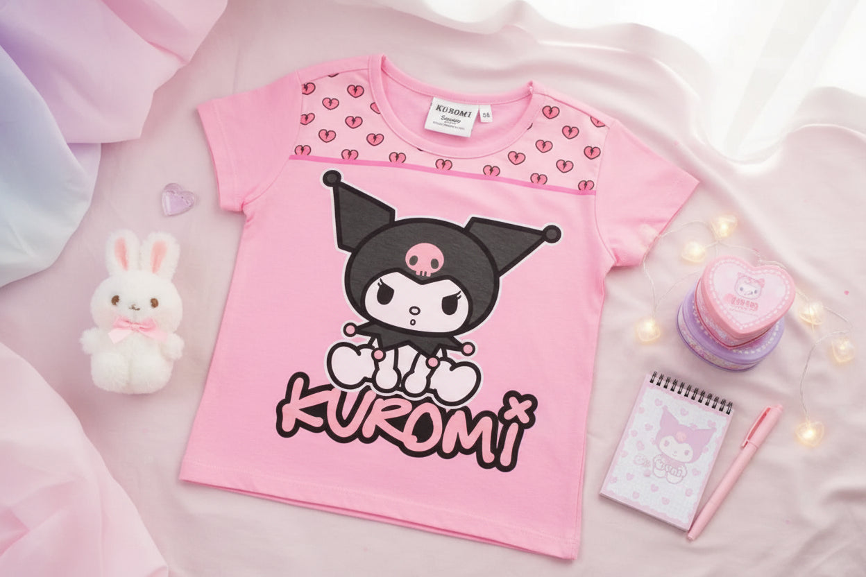 (Précommande) Tee shirt Kuromi 4 ans