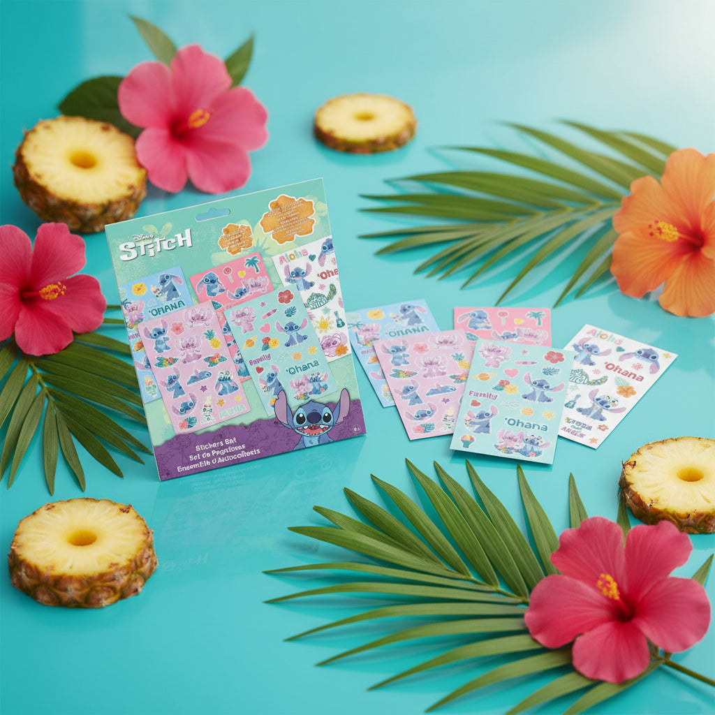 (Précommande) Ensemble d'autocollants Stitch 5 feuilles