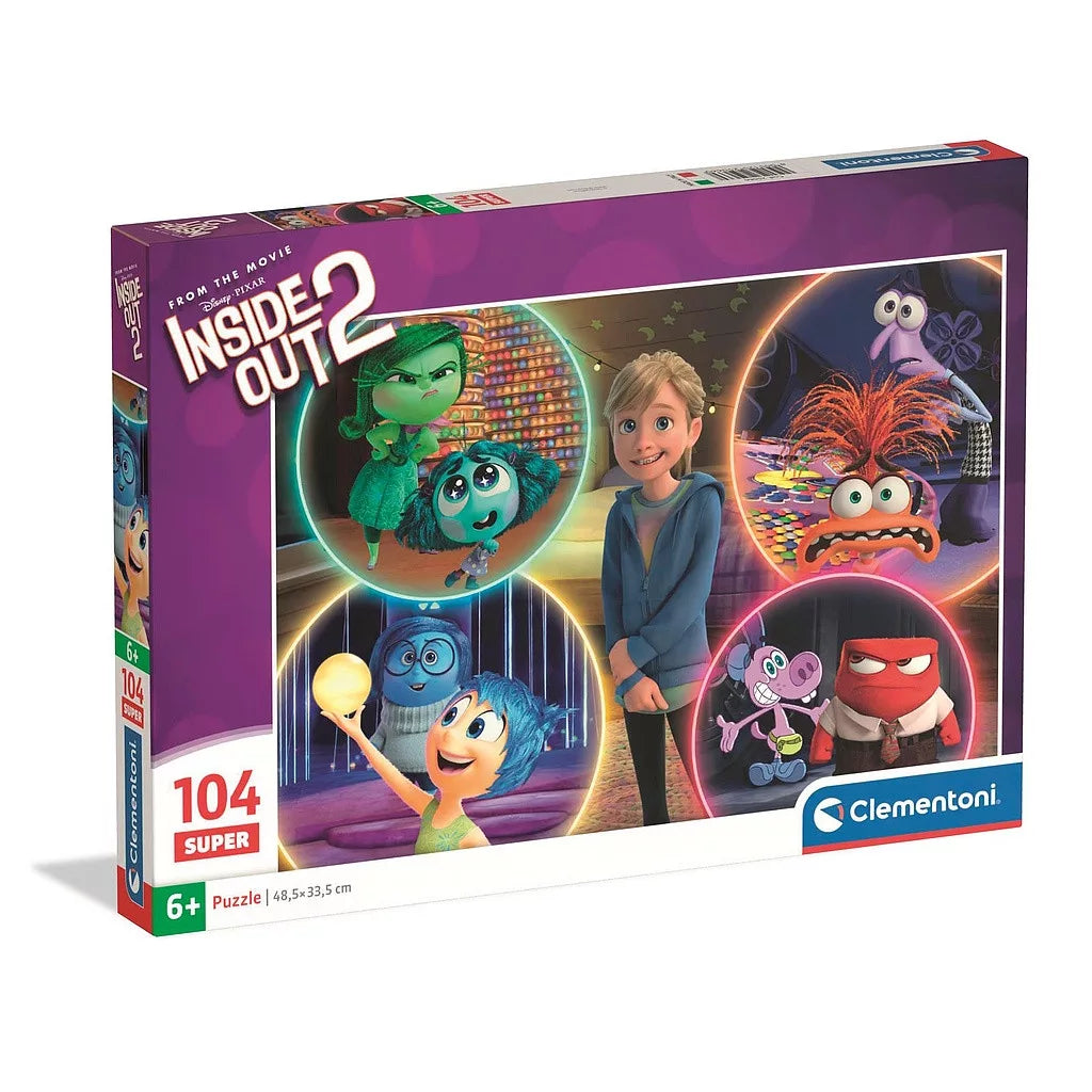 (Précommande) Puzzle Clementoni de 104 pièces Disney Vice-Versa