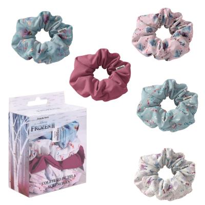 Lot de 5 chouchous en tissu - Reine des neiges
