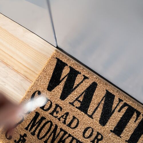 (Précommande) Paillasson One Piece Wanted Monkey D. Luffy