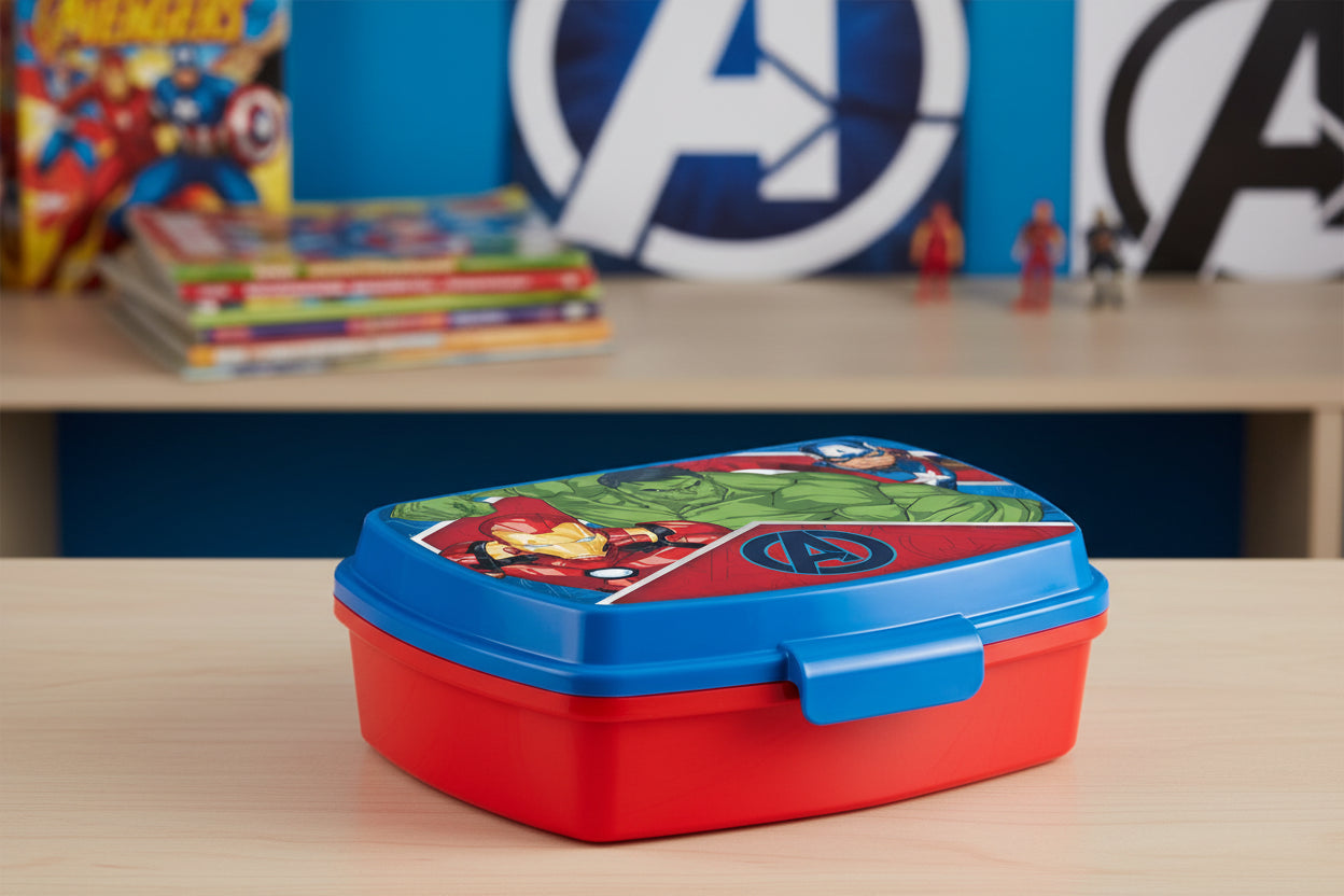 (Précommande) Boîte à sandwich amusante de l'armée des Avengers