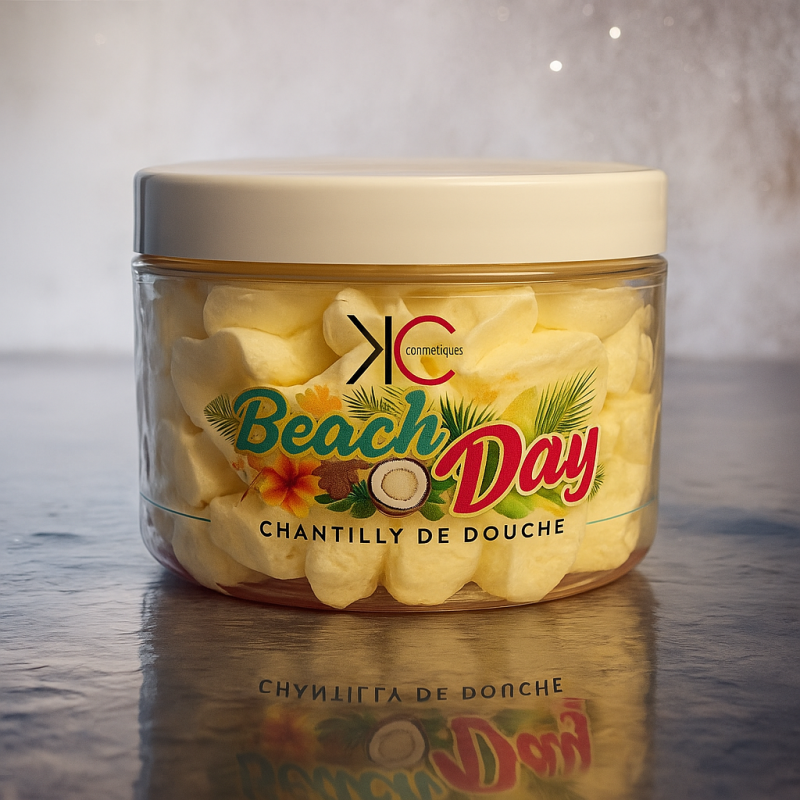 Chantilly de douche - Beach’s day de