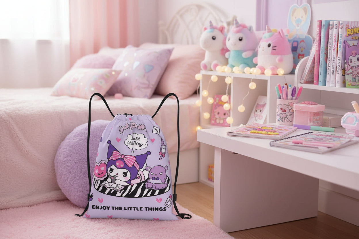 (Précommande) Sac de sport Kuromi 40cm