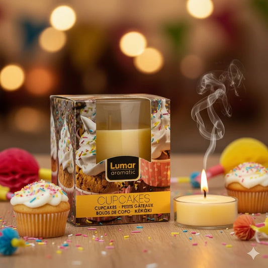 Bougie 125g parfum Cup Cakes