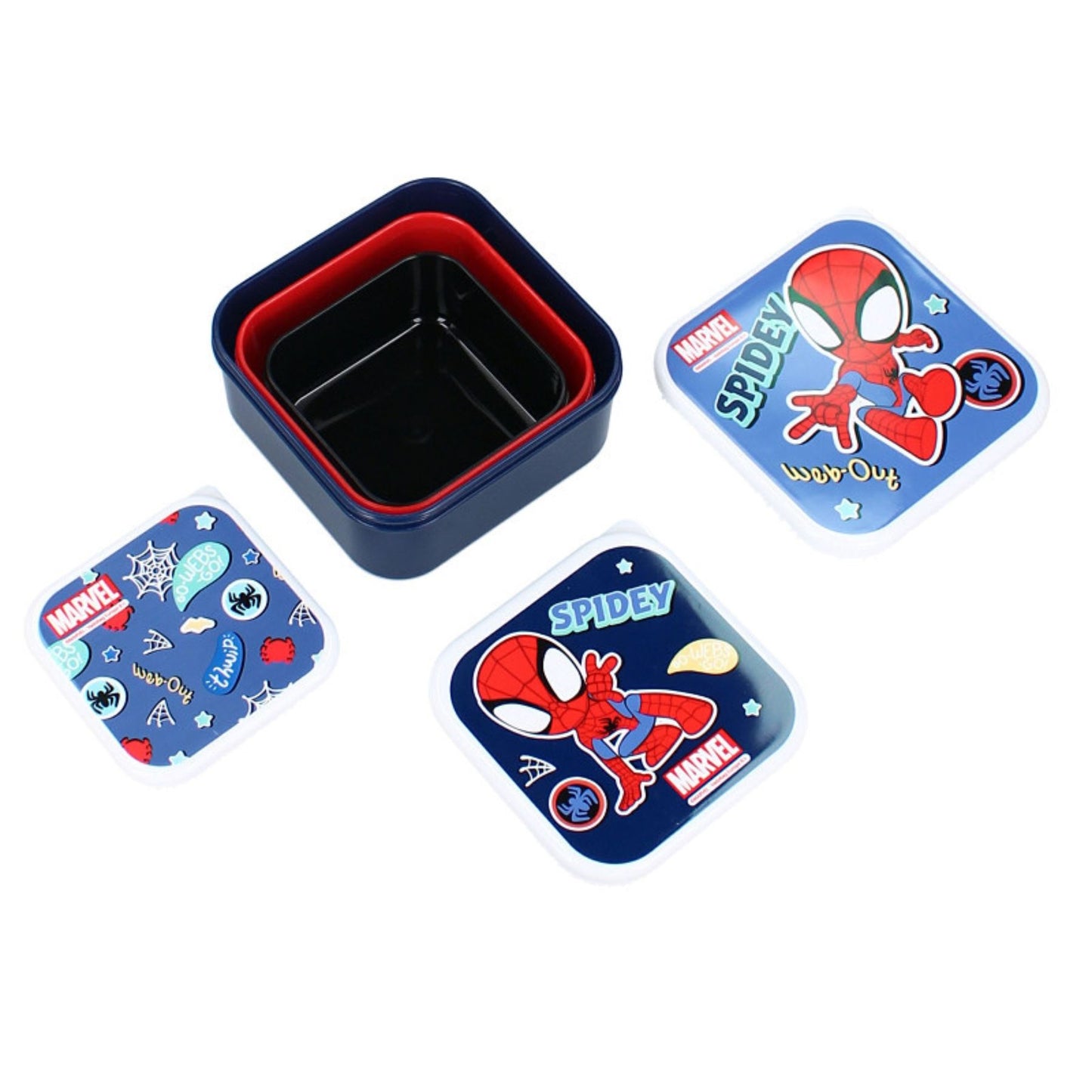 Lot boîtes à gouter - Spider man