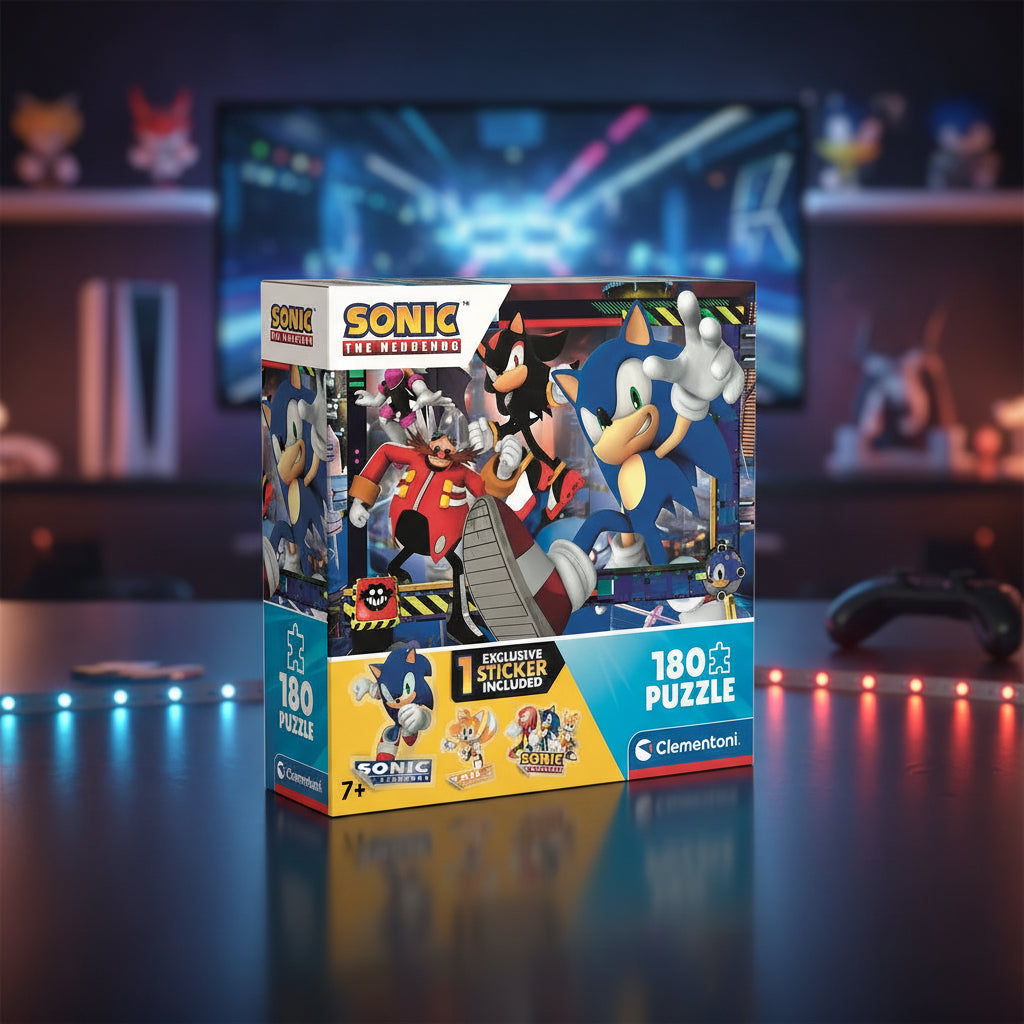 (Précommande) Puzzle Sonic le hérisson 180 pièces Clementoni