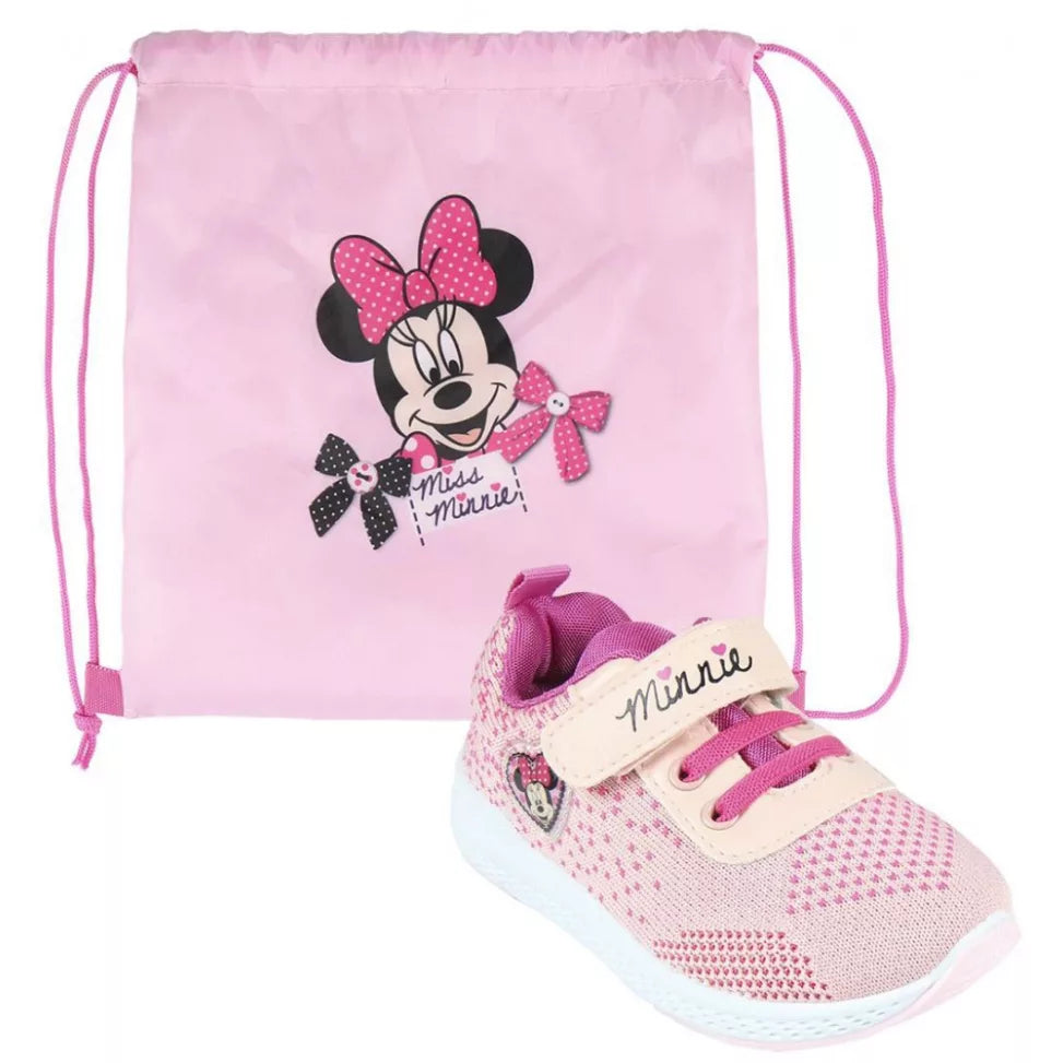(Précommande)Chaussures Disney Minnie avec sac de sport