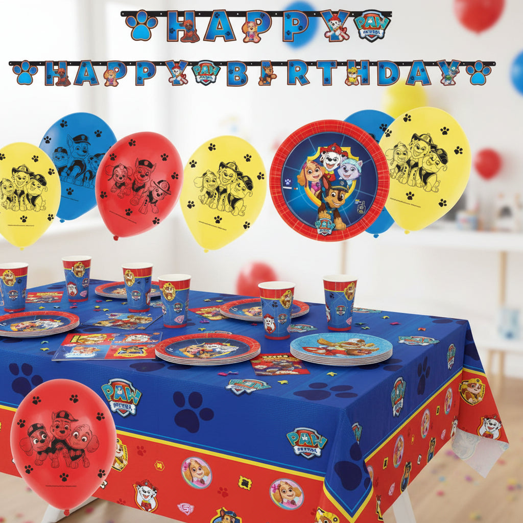 (Précommande) Set de fête Pat Patrouille 40 pièces