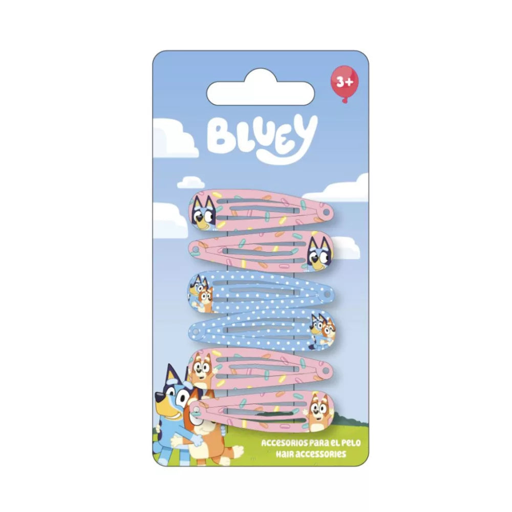 (Précommande) Ensemble de pinces à cheveux Bluey