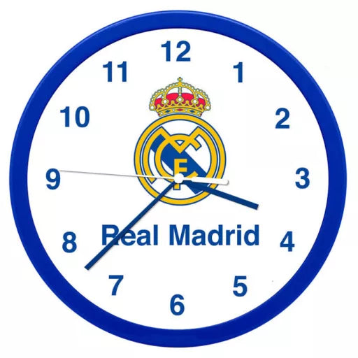 (Précommande)Horloge murale du Real Madrid 25 cm