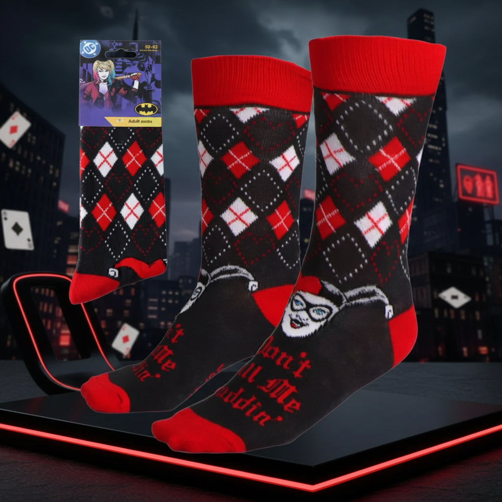 (Précommande) Chaussettes longues pour adultes Harley Quinn 36/43