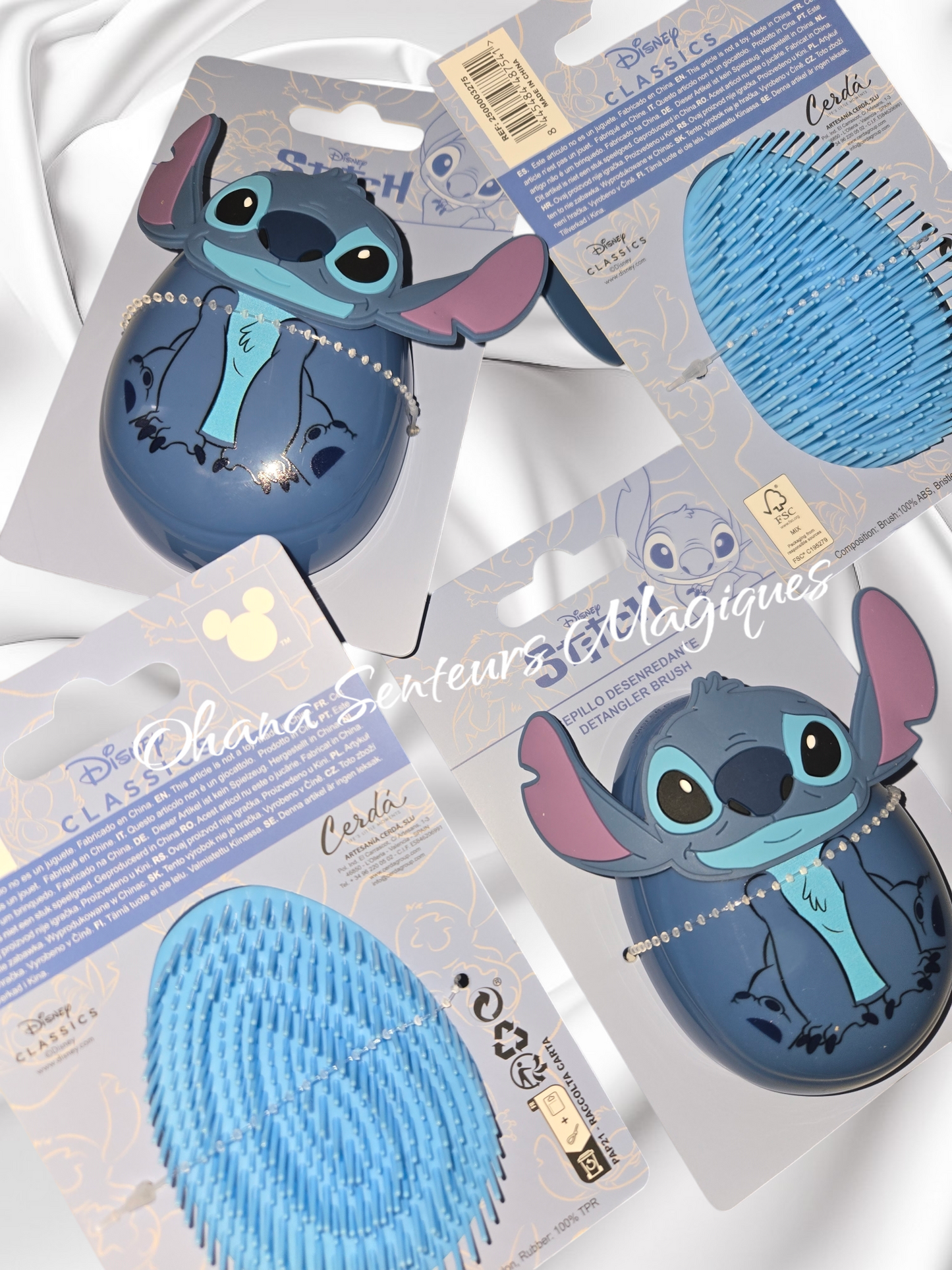 Brosse à cheveux - Stitch