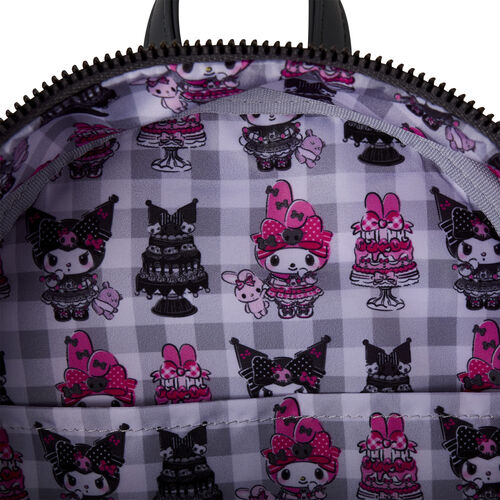 Sac à dos Loungefly My Melody et Kuromi Sanrio 26 cm